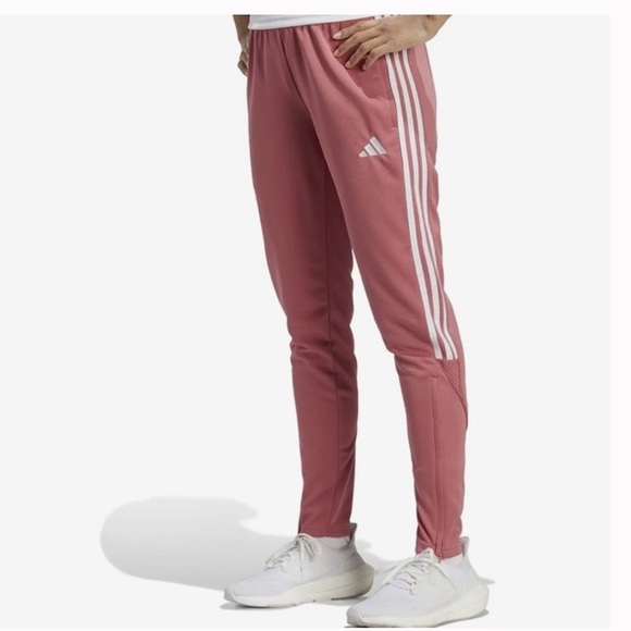 adidas Pants - Adidas Tiro Tapered Pants Pink With side zipper